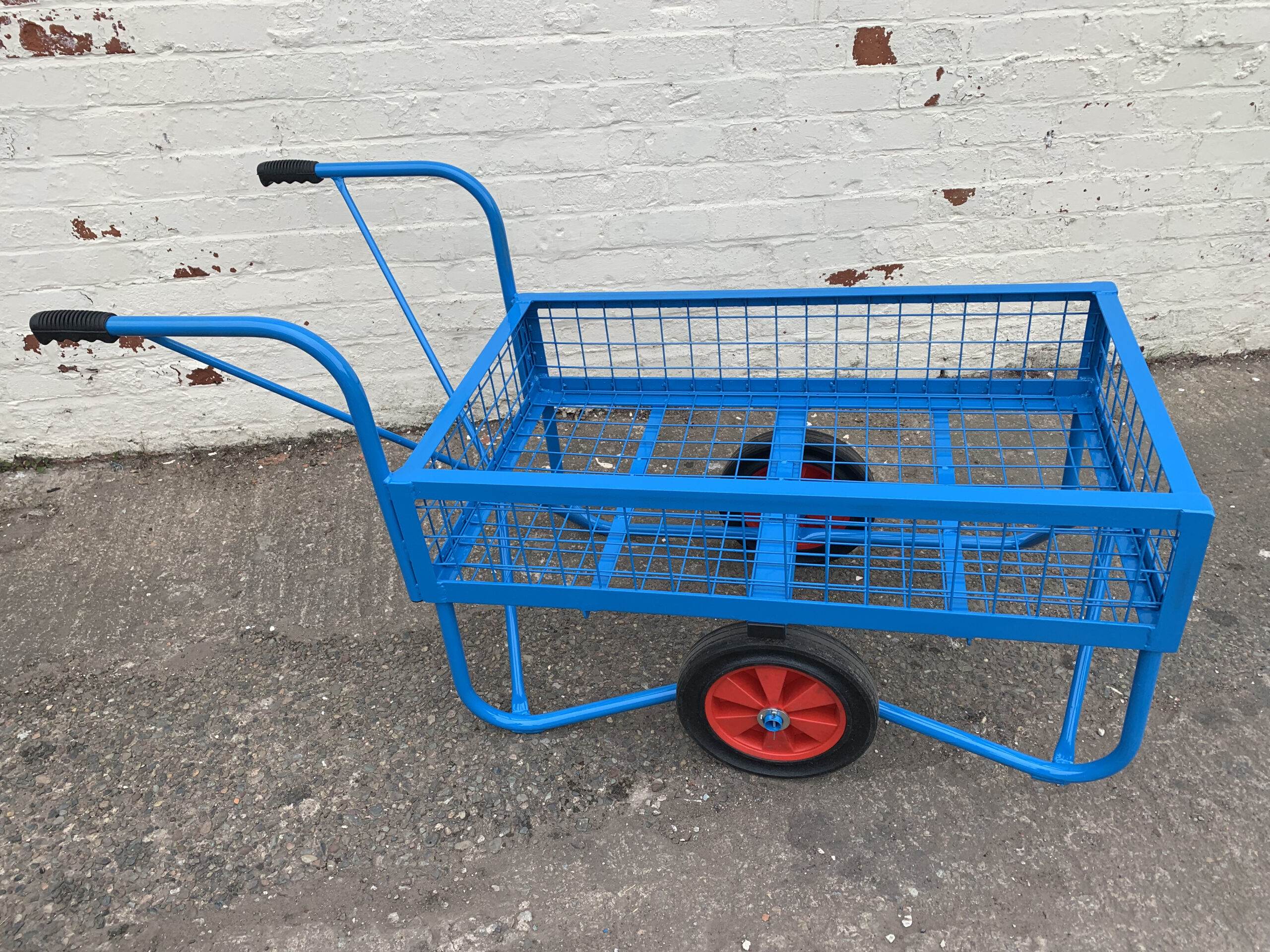 Multi purpose animal feed/ garden trolley