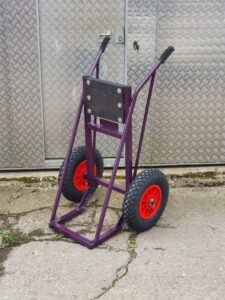 Purple Outboard Motor Trolley